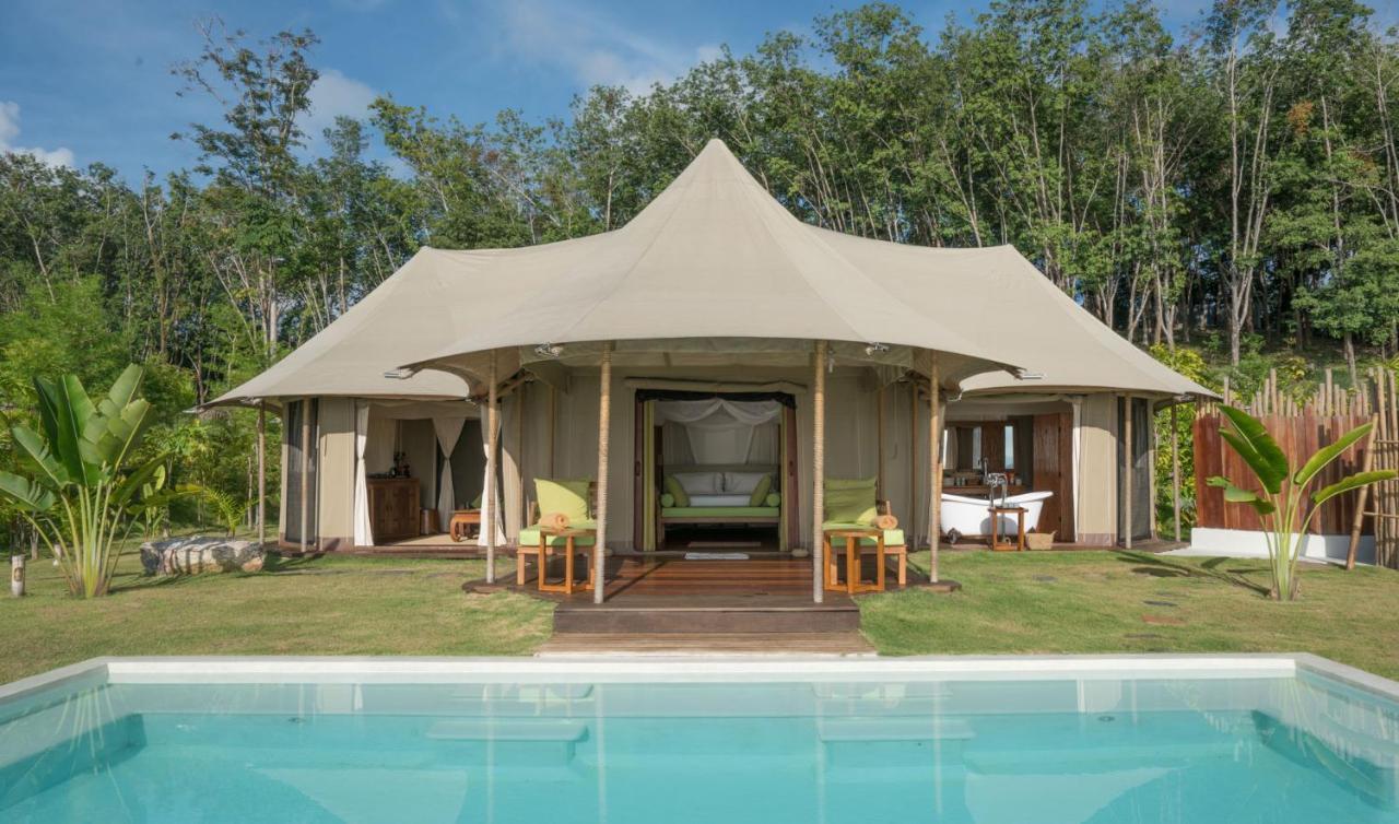 9 Hornbills Tented Camp (Adults Only) Koh Yao Noi Exterior foto