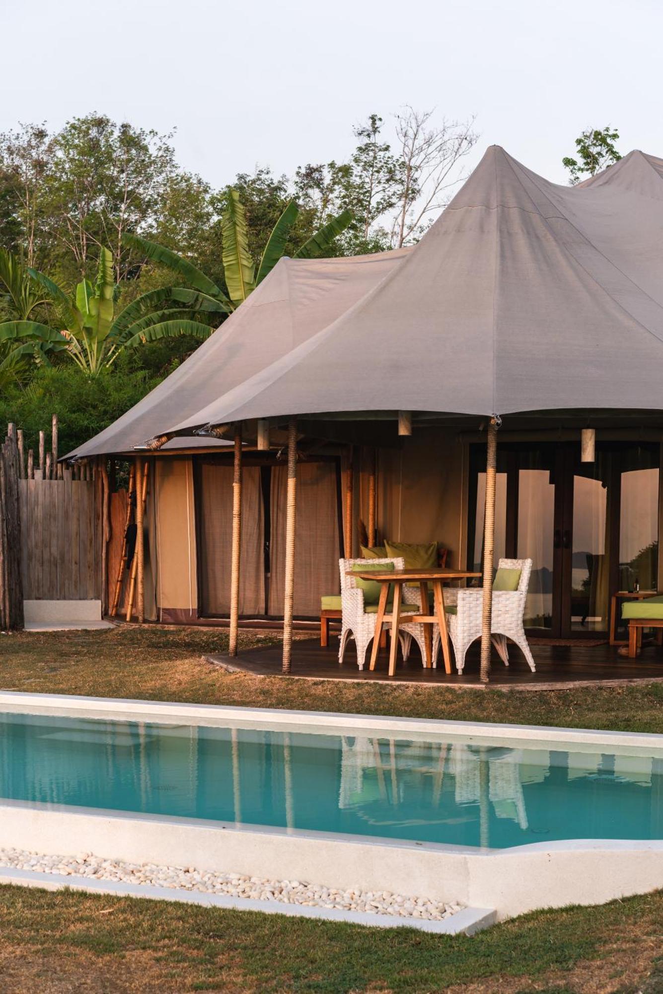 9 Hornbills Tented Camp (Adults Only) Koh Yao Noi Exterior foto