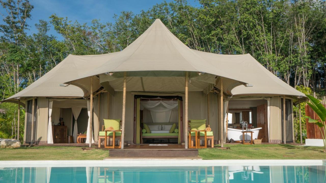 9 Hornbills Tented Camp (Adults Only) Koh Yao Noi Exterior foto