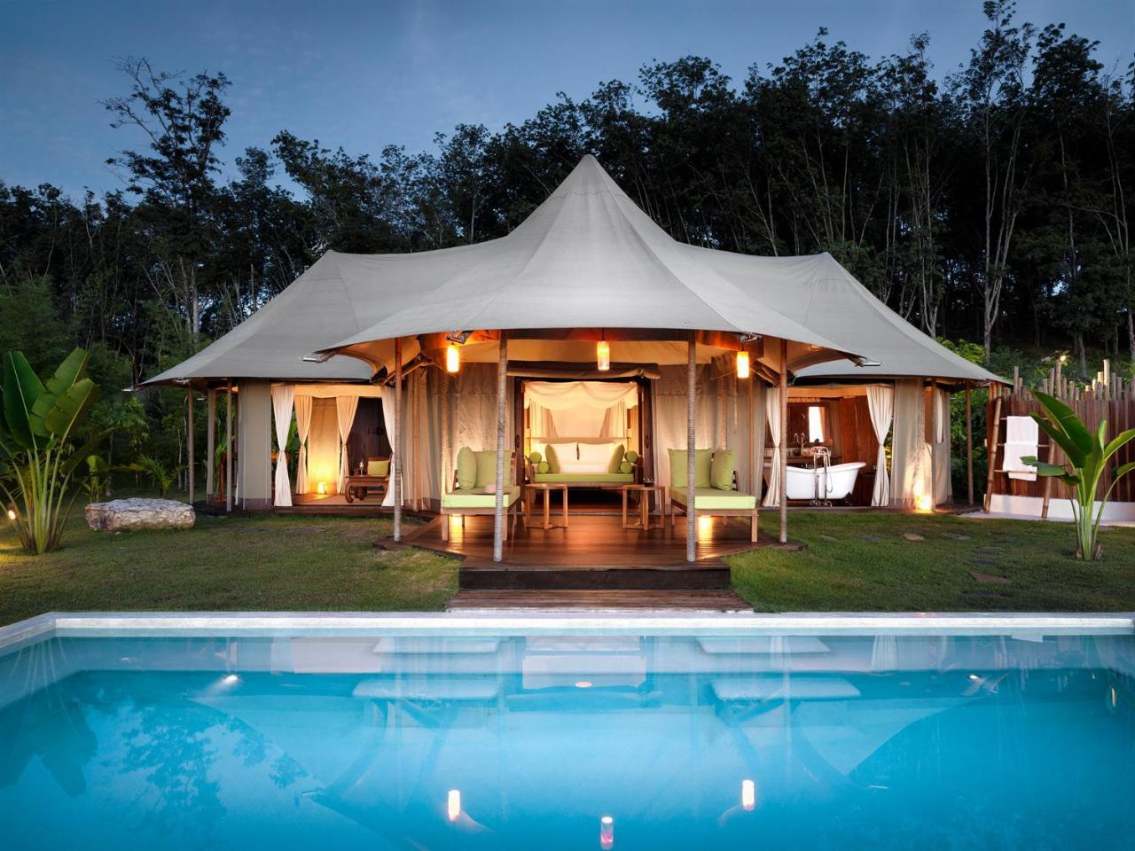 9 Hornbills Tented Camp (Adults Only) Koh Yao Noi Exterior foto